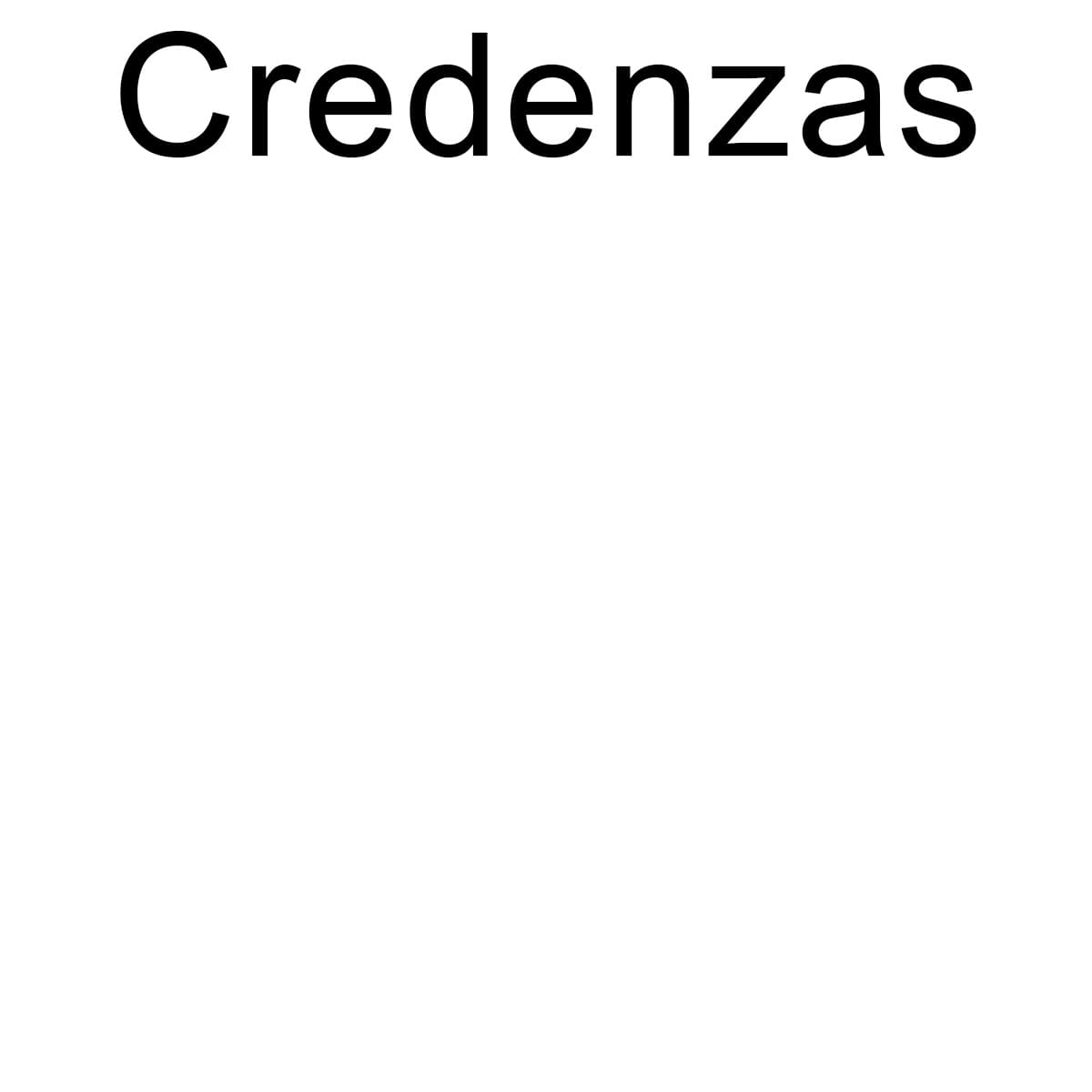 credenzas